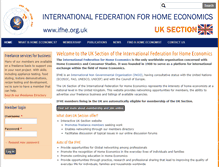 Tablet Screenshot of ifhe.org.uk
