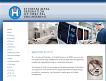 Tablet Screenshot of ifhe.info